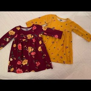 Set of 2 baby girls dresses